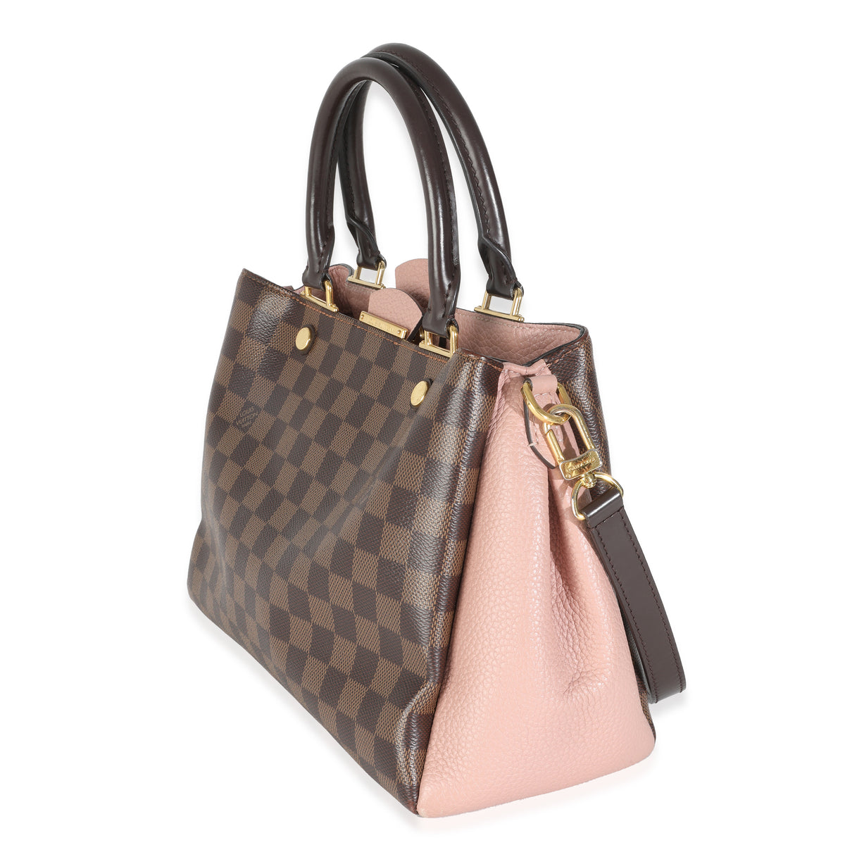 Magnolia Damier Ebene Canvas Brittany Bag