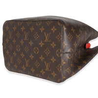 Coquelicot Monogram Canvas Neonoe MM