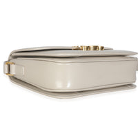 Chalk Shiny Calfskin Classique Triomphe Bag