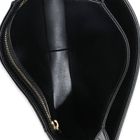 Black Shiny Calfskin Teen Triomphe Bag