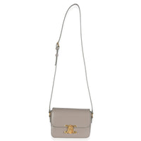 Pebble Shiny Calfskin Teen Triomphe Bag