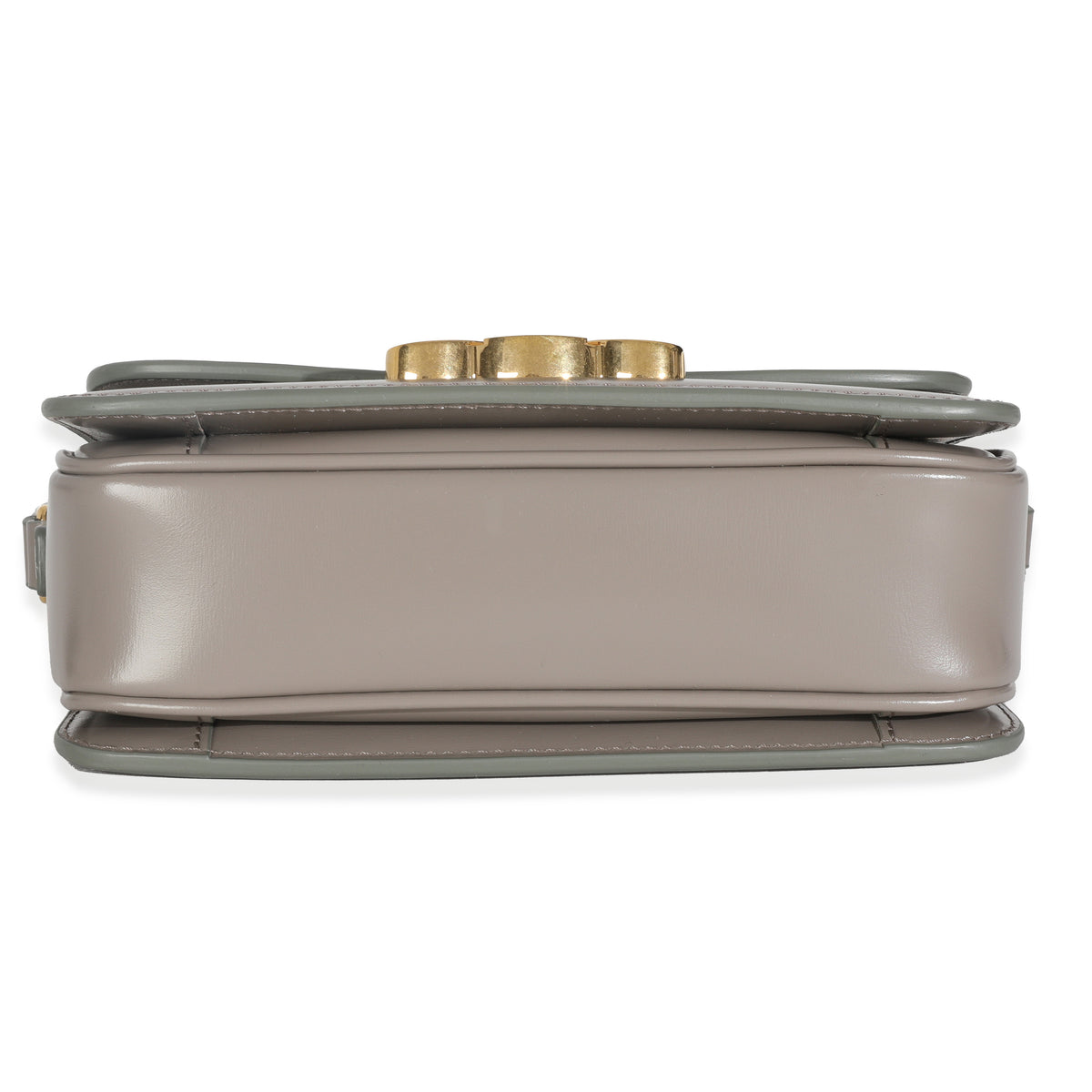 Pebble Shiny Calfskin Teen Triomphe Bag