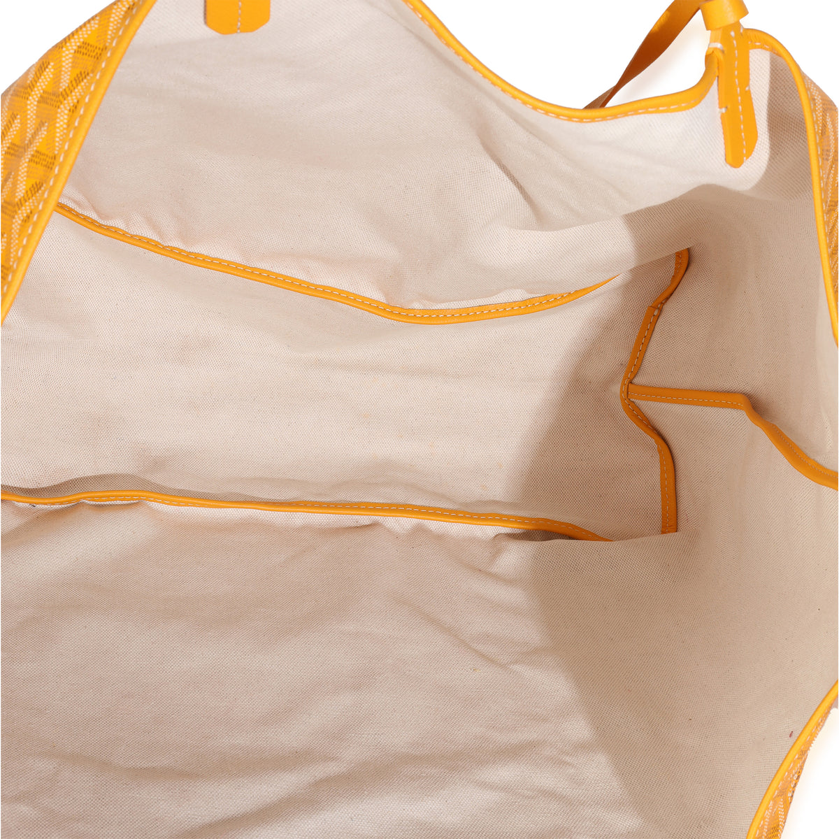 Yellow Goyardine Canvas Saint Louis GM