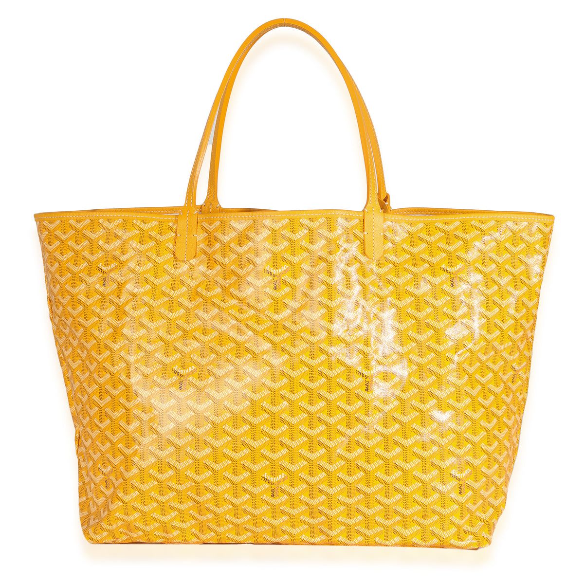 Yellow Goyardine Canvas Saint Louis GM