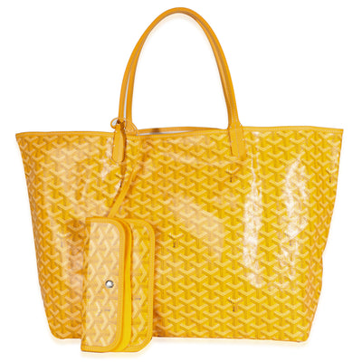 Yellow Goyardine Canvas Saint Louis GM