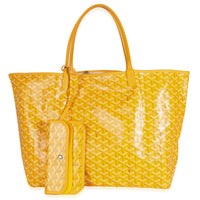 Yellow Goyardine Canvas Saint Louis GM