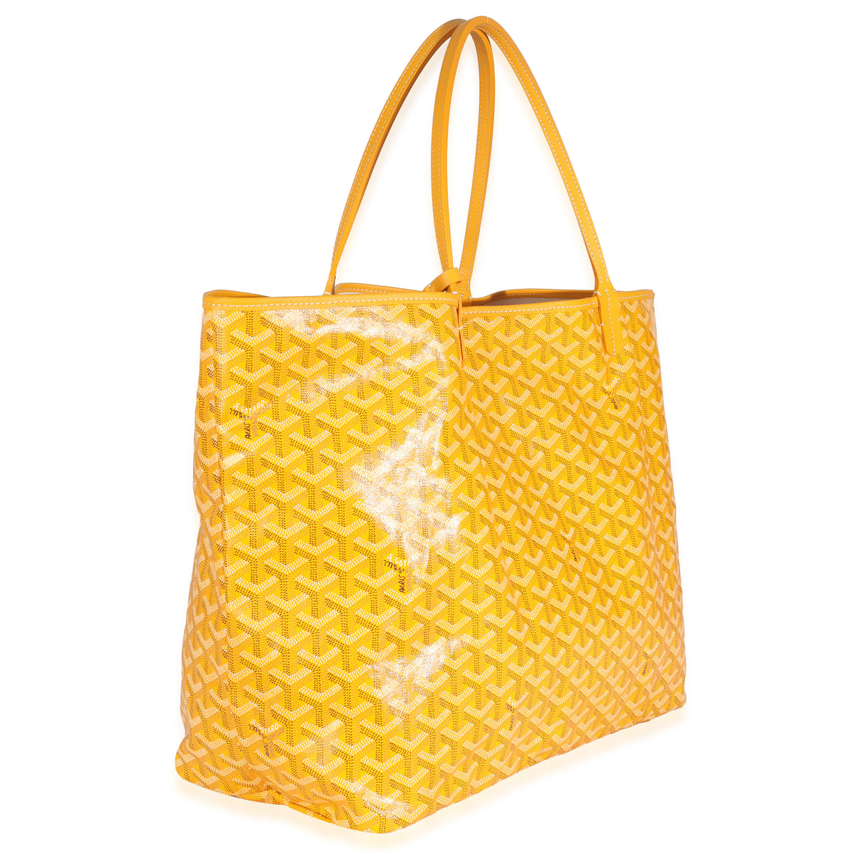 Yellow Goyardine Canvas Saint Louis GM