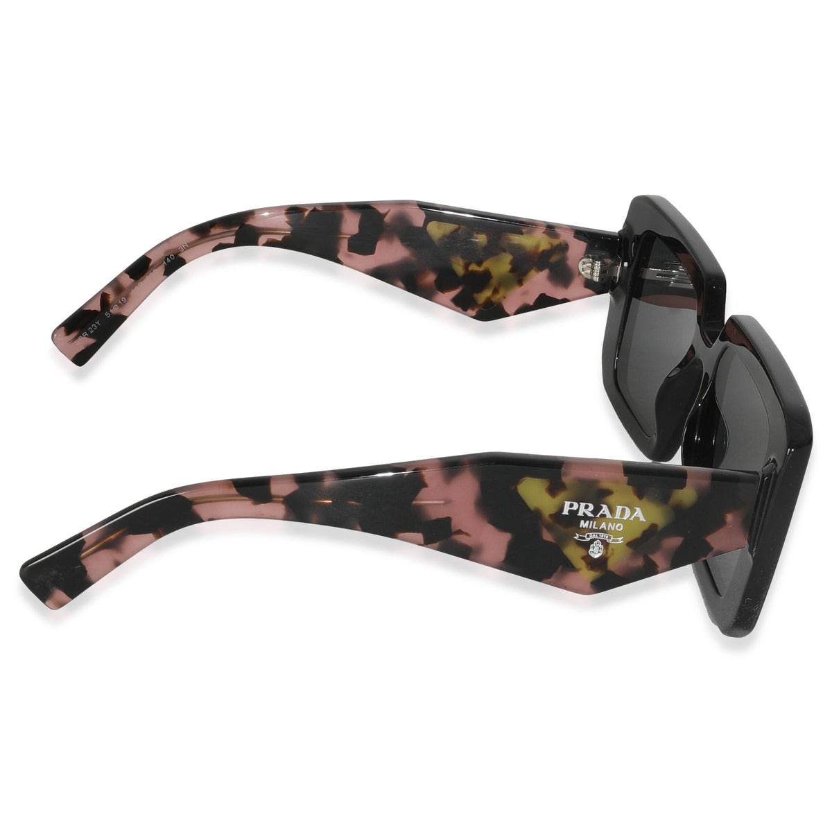 SPR23Y Purple Black Acetate Rectangle Frame Sunglasses