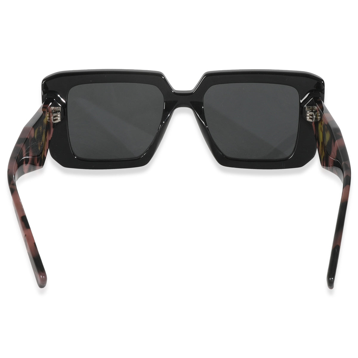 SPR23Y Purple Black Acetate Rectangle Frame Sunglasses