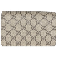Beige GG Supreme Canvas Super Mini Dionysus