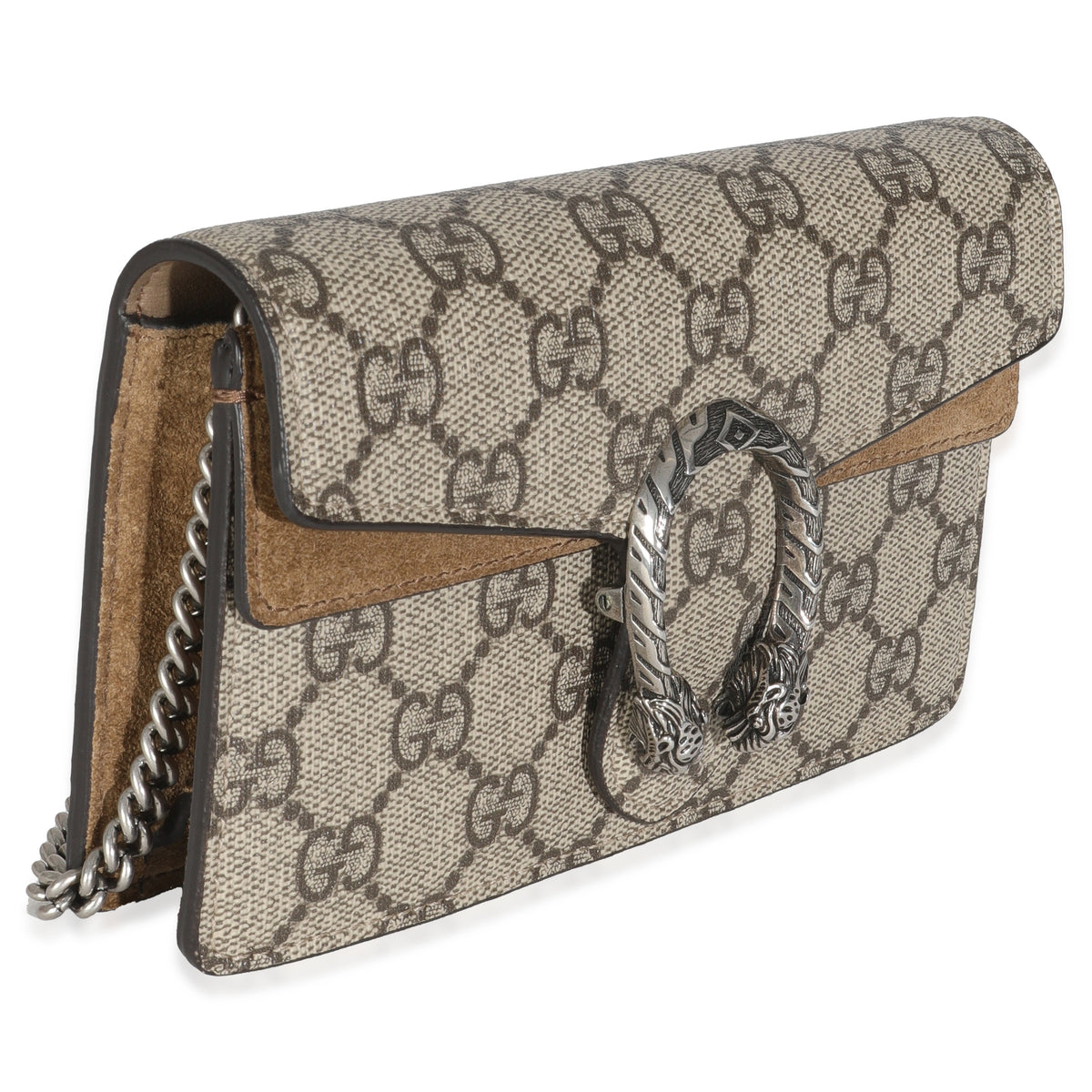 Beige GG Supreme Canvas Super Mini Dionysus