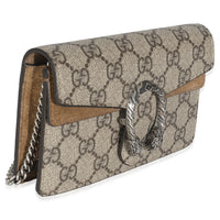 Beige GG Supreme Canvas Super Mini Dionysus