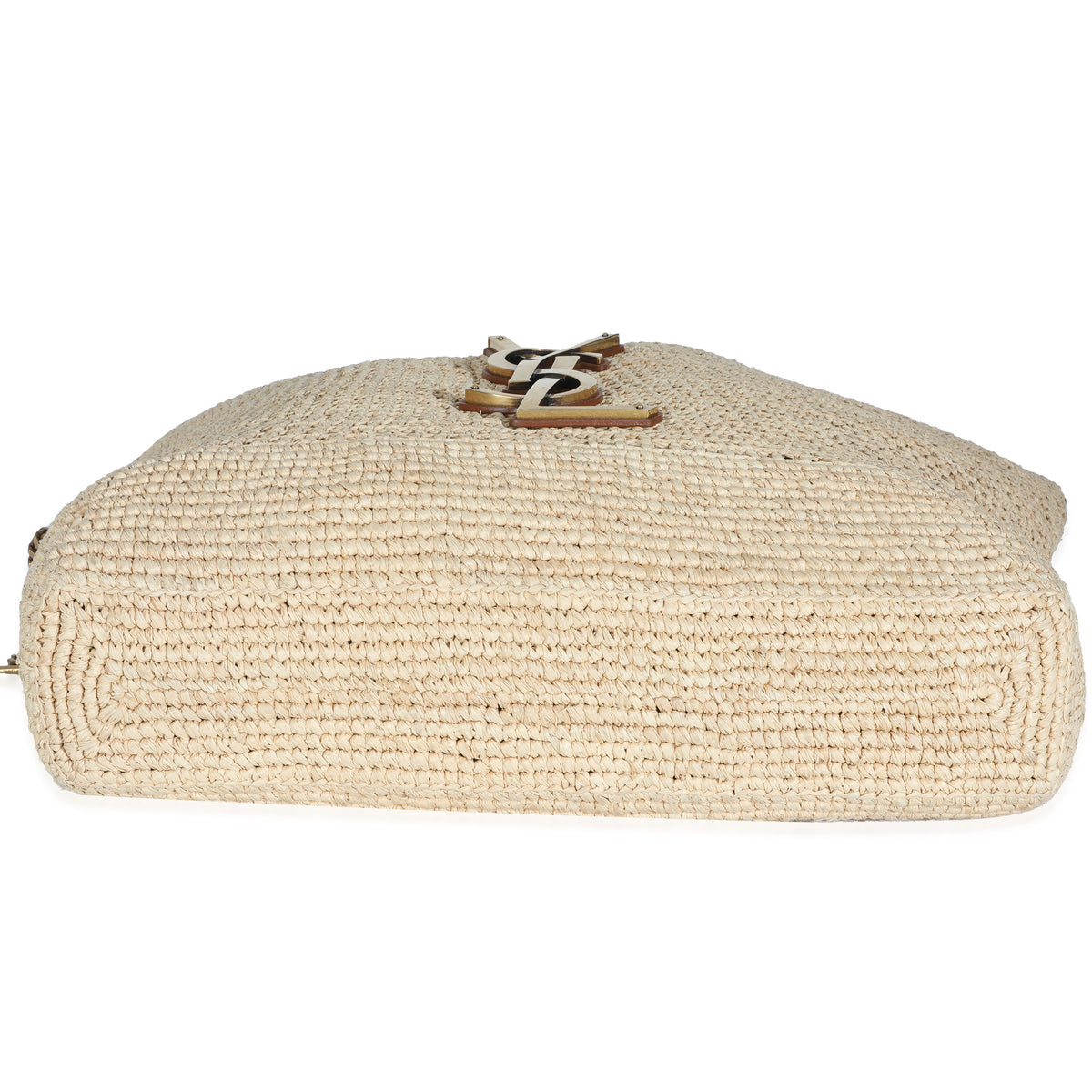 Beige Natural Raffia Icare Maxi Shopping Tote
