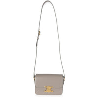 Pebble Shiny Calfskin Teen Triomphe Bag