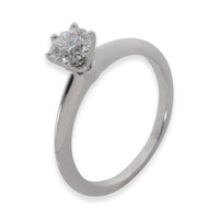 0.54 ct Round Brilliant Diamond Engagement Ring
