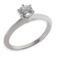 0.54 ct Round Brilliant Diamond Engagement Ring