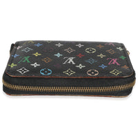 Black Multicolor Monogram Canvas Zippy Coin Purse