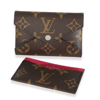 Pondichery Pink Monogram Canvas Kirigami Card Holder