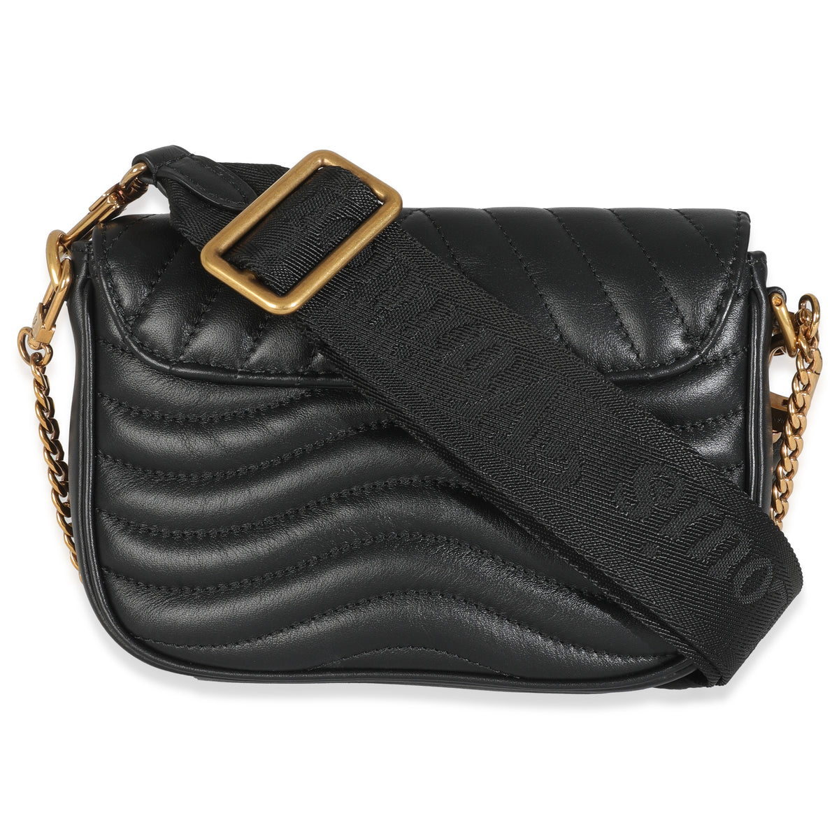 Black Calfskin New Wave Multi Pochette