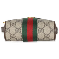 Brown GG Supreme Monogram Web Mini Ophidia Messenger