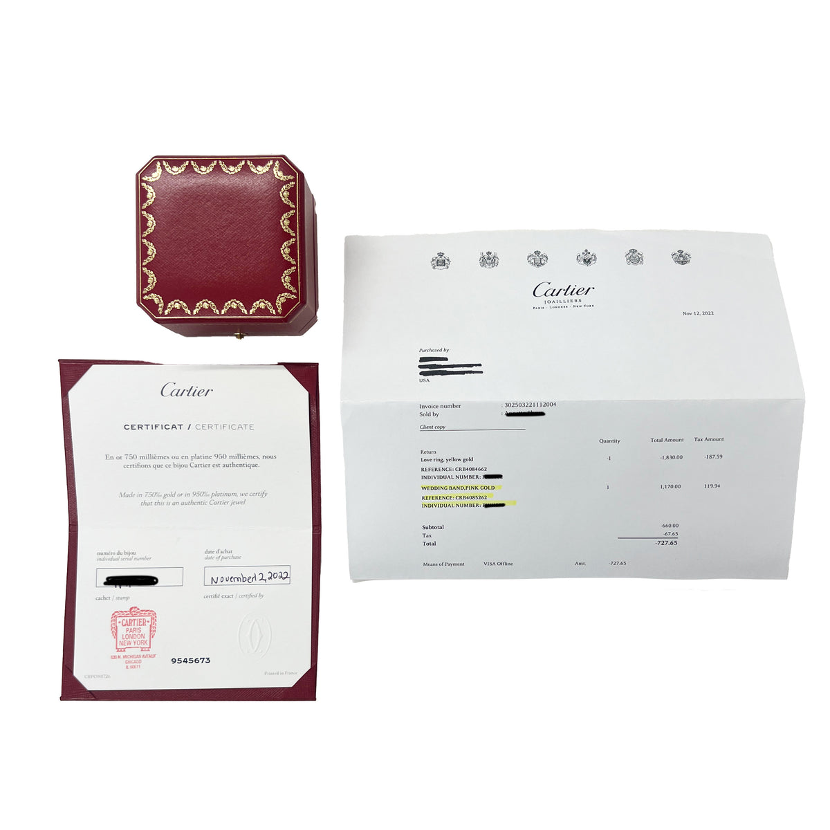 Rose Gold  Small Model Love Ring