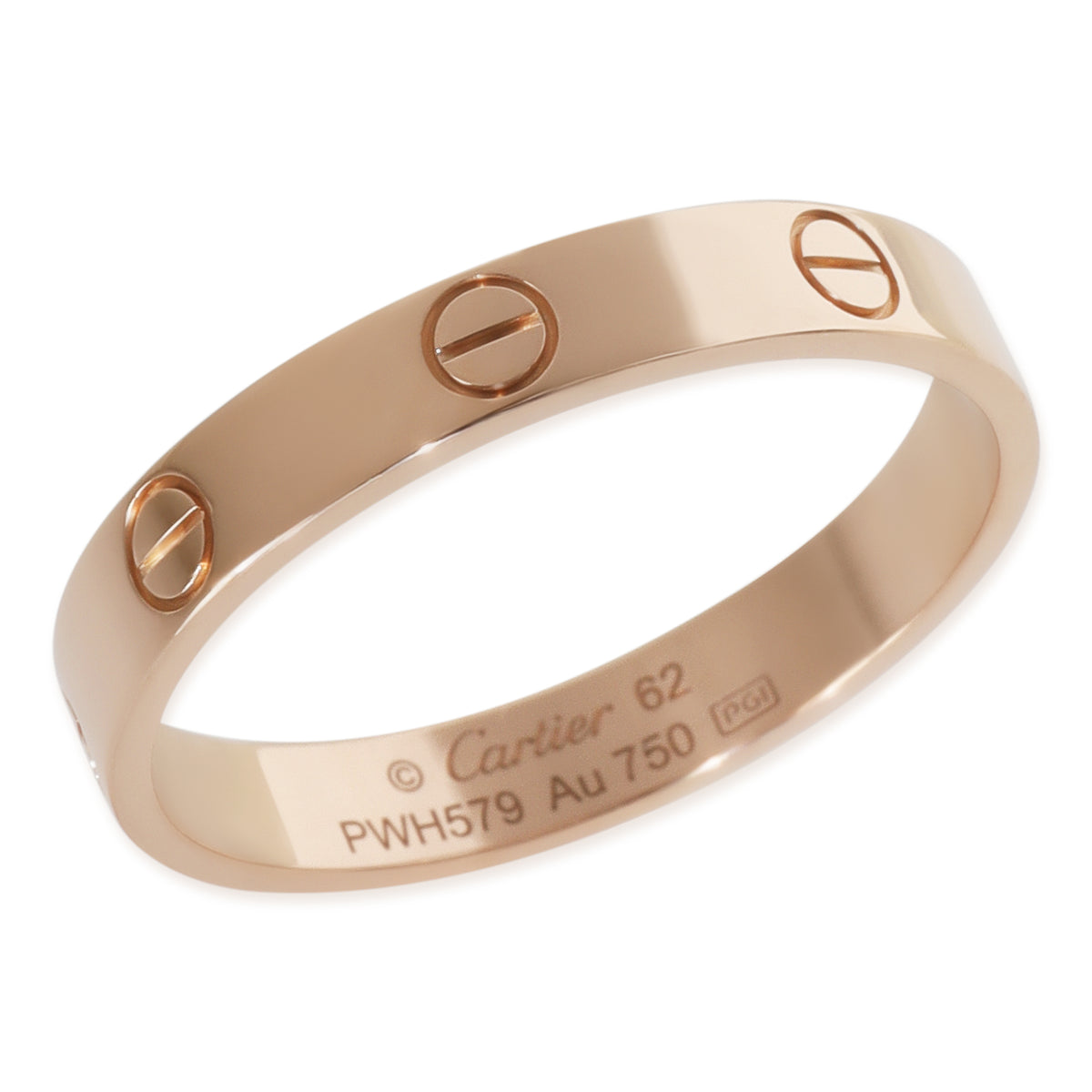 Rose Gold  Small Model Love Ring
