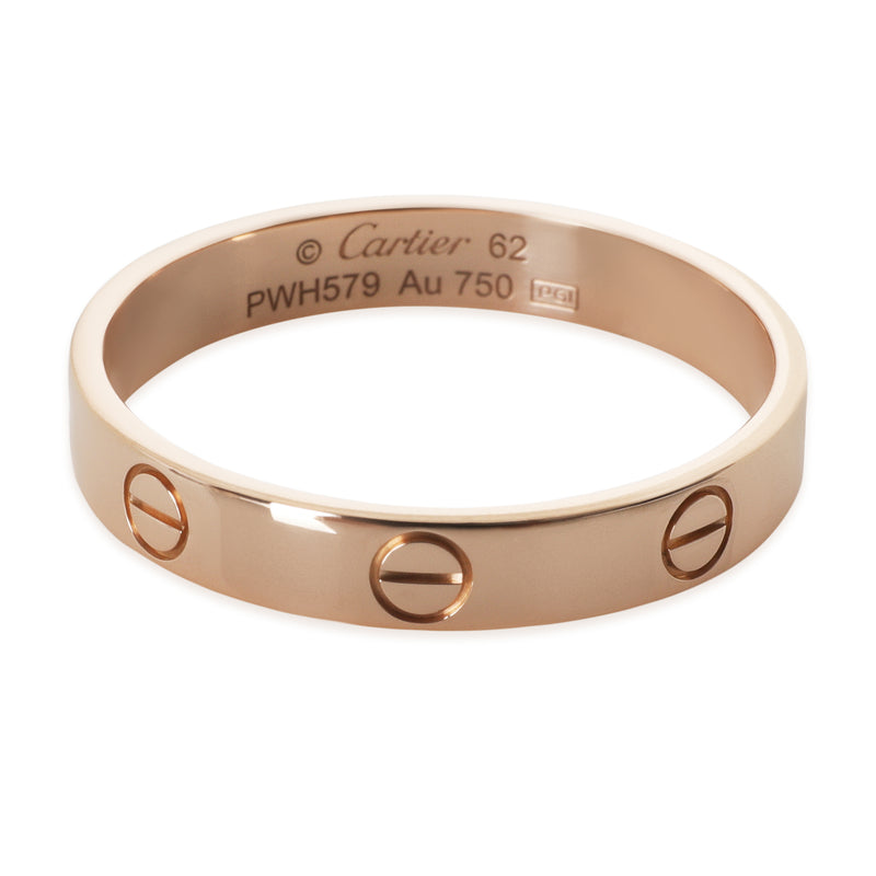 Rose Gold  Small Model Love Ring