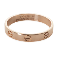 Rose Gold  Small Model Love Ring