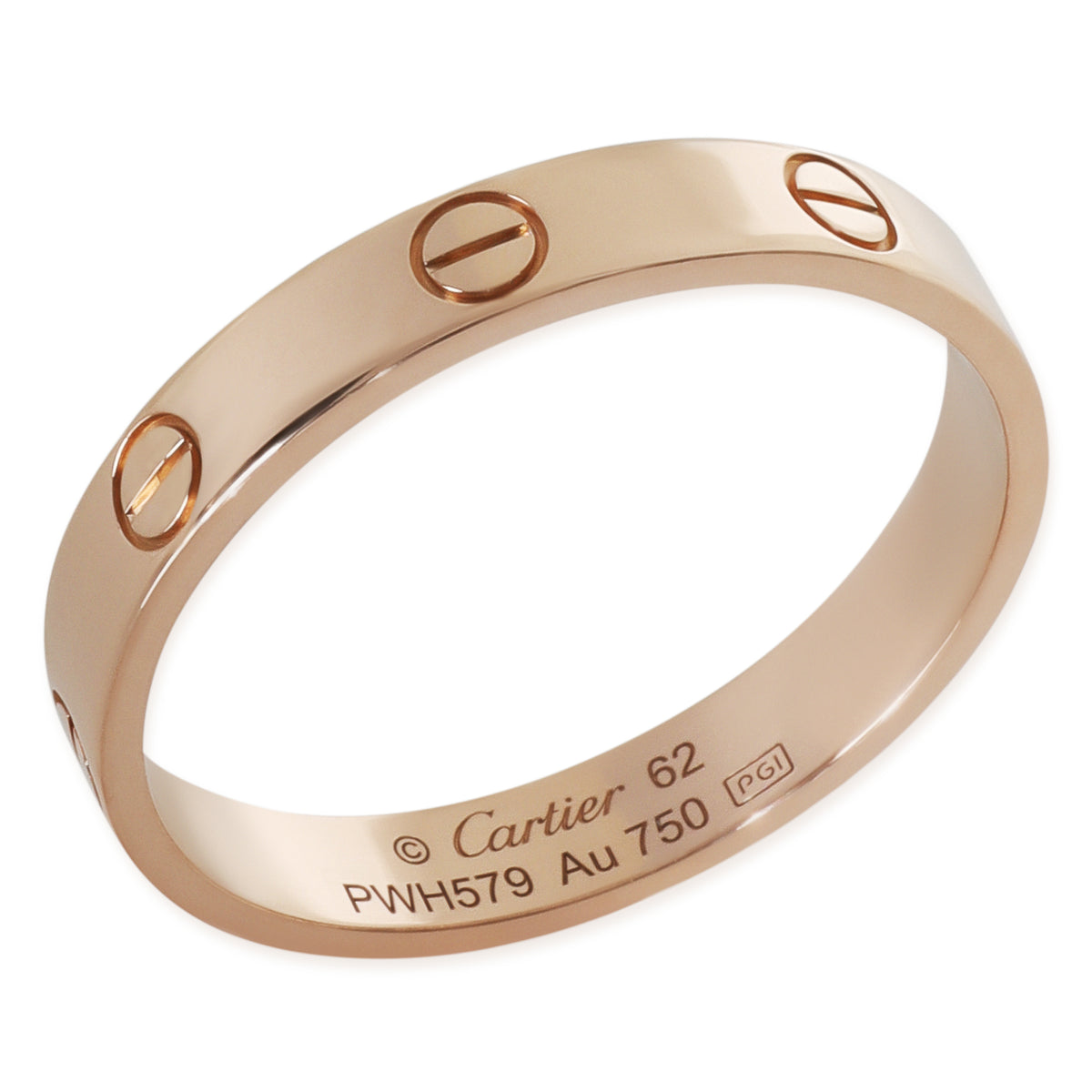 Rose Gold  Small Model Love Ring