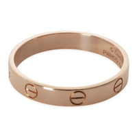 Rose Gold  Small Model Love Ring