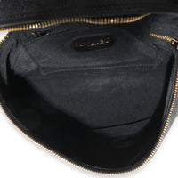 Vintage Black Caviar Triple CC Crossbody Handbag