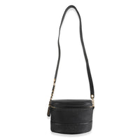 Vintage Black Caviar Triple CC Crossbody Handbag