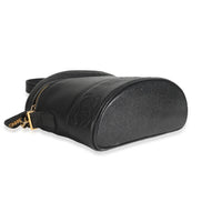 Vintage Black Caviar Triple CC Crossbody Handbag