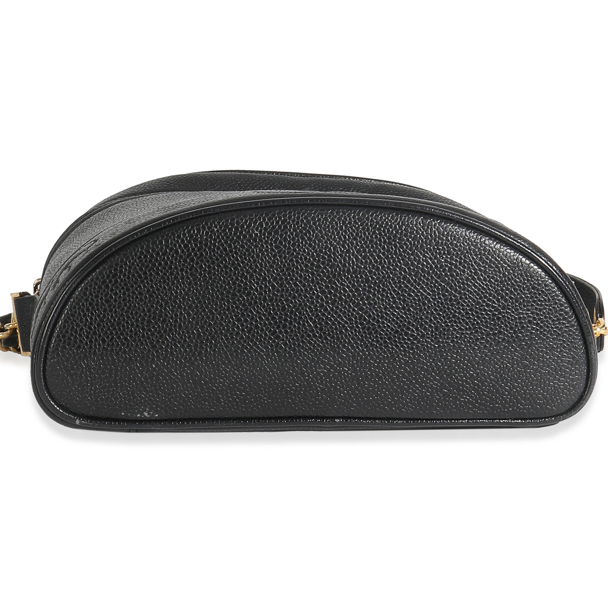 Vintage Black Caviar Triple CC Crossbody Handbag