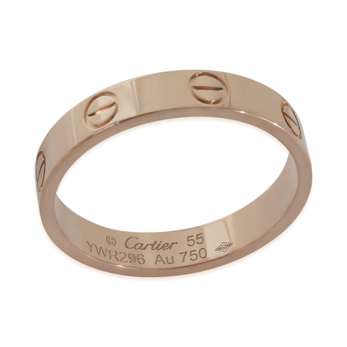 Rose Gold  Small Model Love Ring
