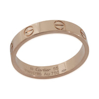 Rose Gold  Small Model Love Ring