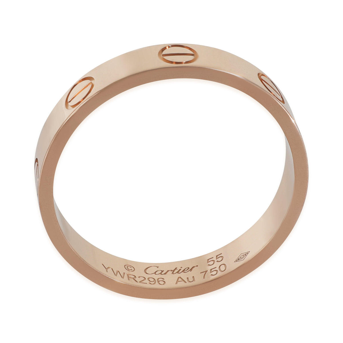Rose Gold  Small Model Love Ring