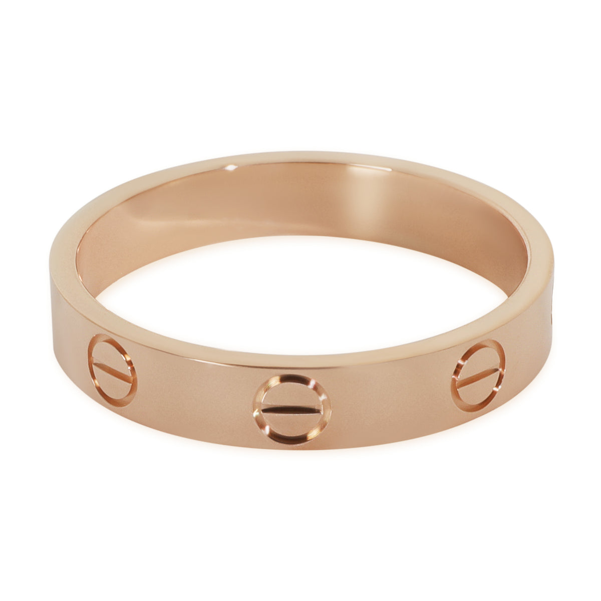 Rose Gold  Small Model Love Ring