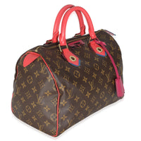 Flamingo Monogram Canvas Totem Speedy 30