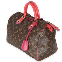 Flamingo Monogram Canvas Totem Speedy 30