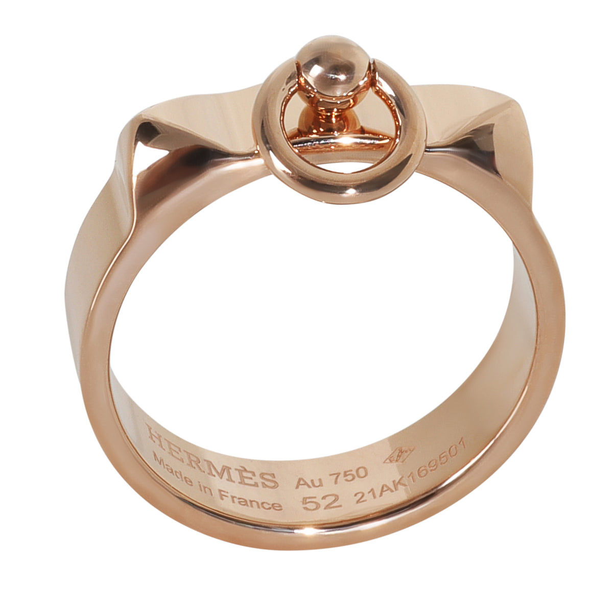 Rose Gold  Small Model Collier de Chien Ring
