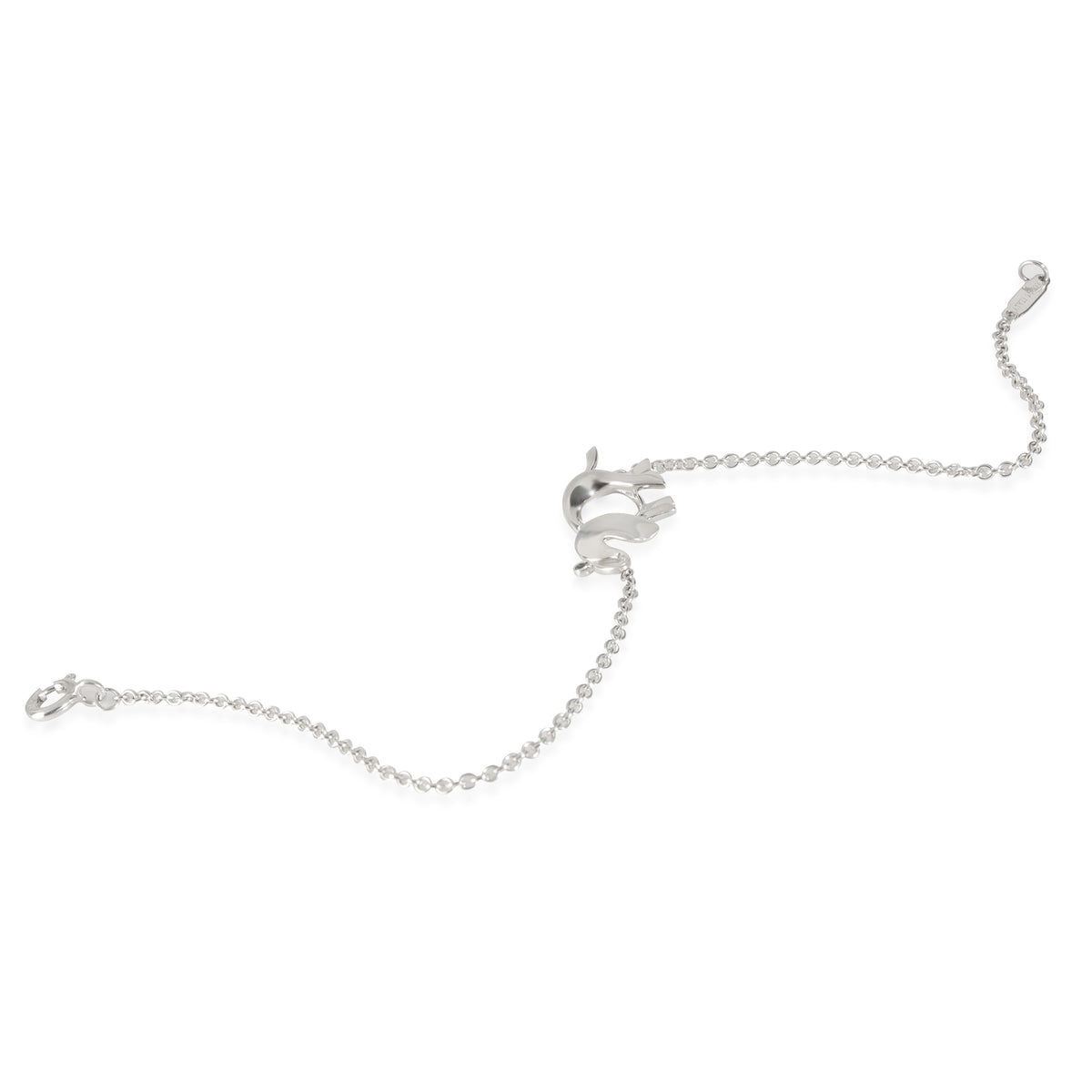 Sterling Silver Tsavorite Save The Wild Elephant Bracelet