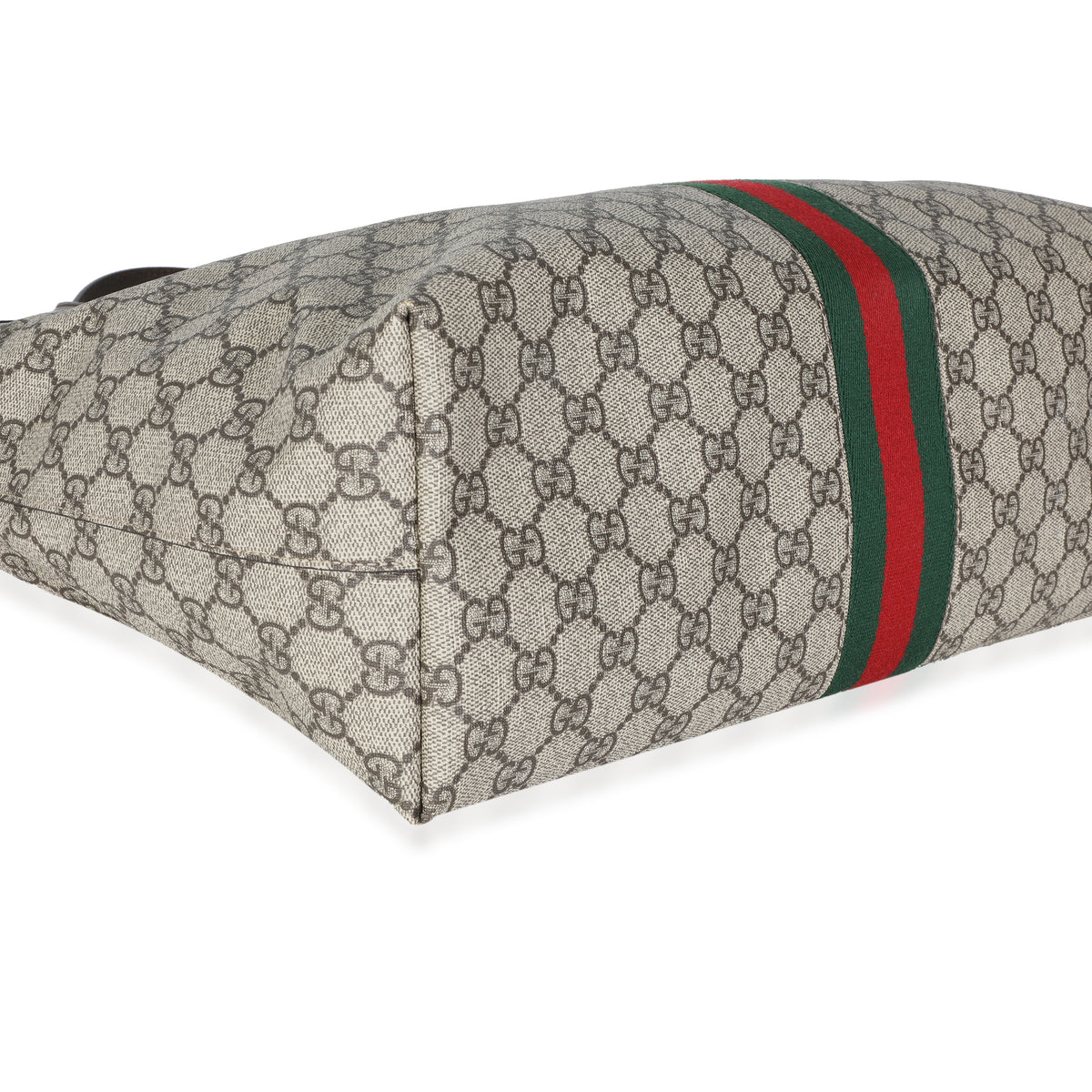 Beige GG Supreme Canvas Medium Ophidia Tote