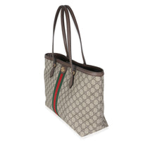 Beige GG Supreme Canvas Medium Ophidia Tote