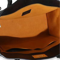 Black Calfskin Monogram Tufting On My Side MM