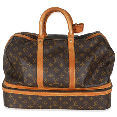 Vintage Monogram Canvas Sac Sport Boston