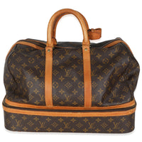 Vintage Monogram Canvas Sac Sport Boston