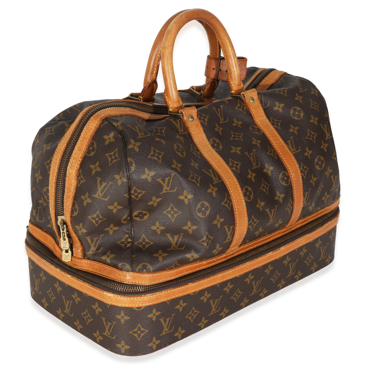 Vintage Monogram Canvas Sac Sport Boston