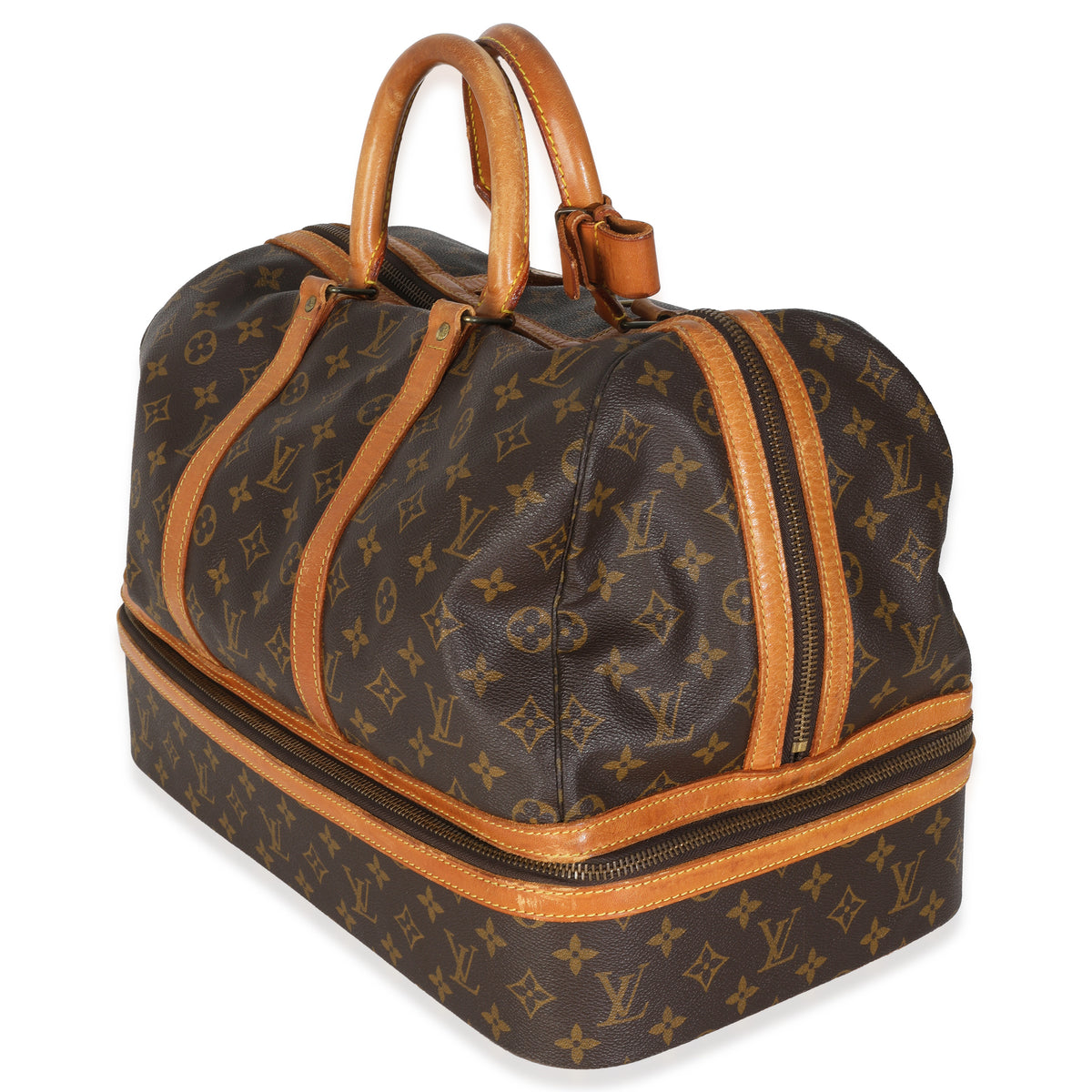 Vintage Monogram Canvas Sac Sport Boston