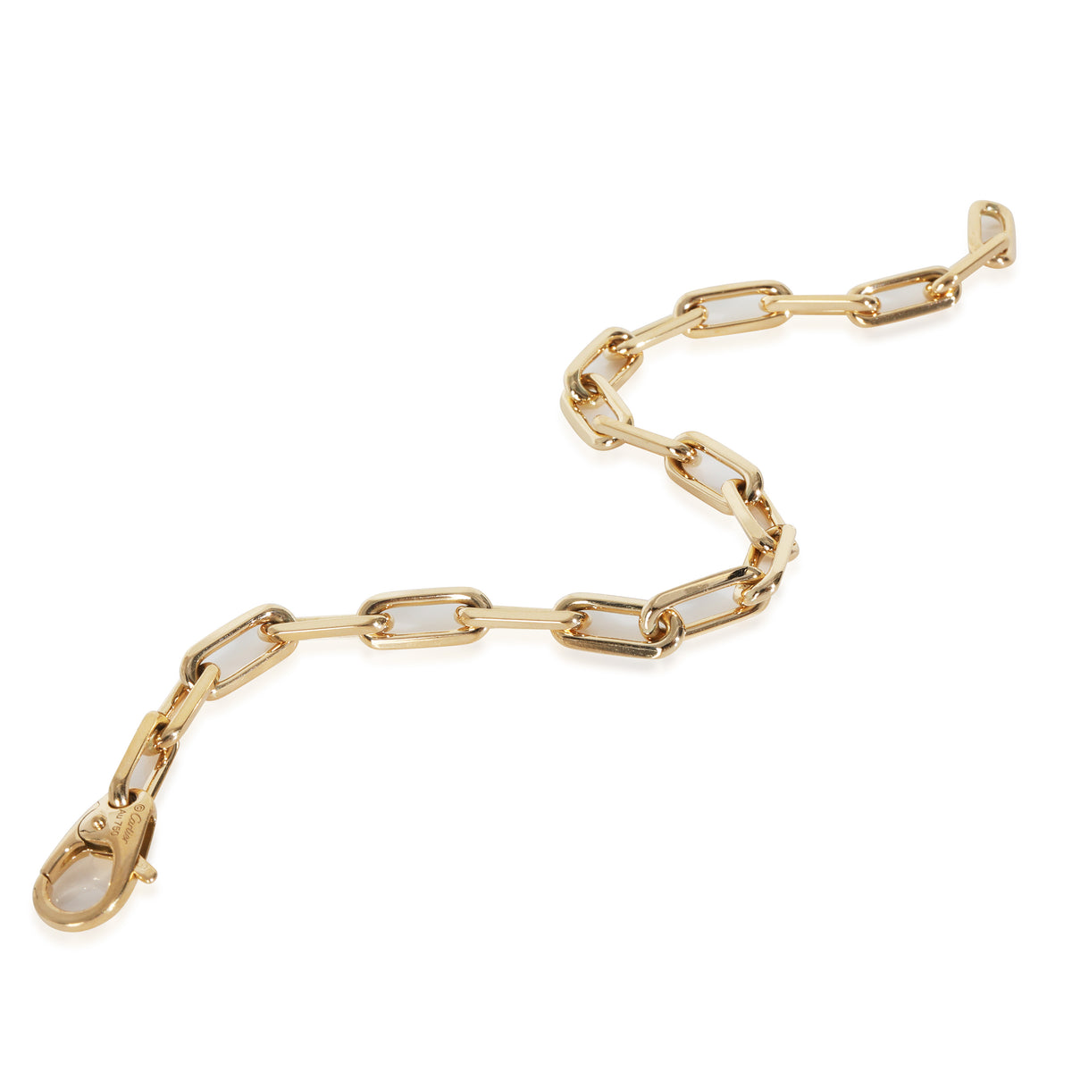 Yellow Gold Medium Model Santos de Cartier Bracelet